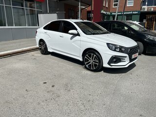 2021 Lada (ВАЗ) Vesta I, белый, 1550000 рублей, вид 2