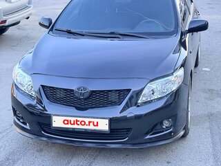 2008 Toyota Corolla X (E140, E150), чёрный, 820000 рублей, вид 3
