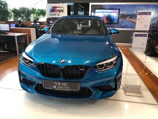 2021 BMW M2 Competition F87 Рестайлинг, синий, 7700000 рублей, вид 1