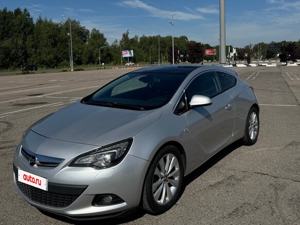 2012 Opel Astra GTC J Рестайлинг, серебристый, 800000 рублей