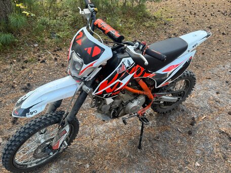 2024 Kayo Basic TT140, оранжевый, 70000 рублей, вид 1