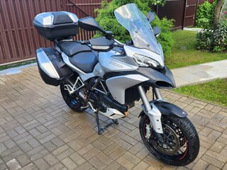 2013 Ducati Multistrada 1200, серебристый, 650000 рублей, вид 2