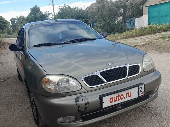 2004 Daewoo Lanos, зелёный, 444000 рублей - вид 2