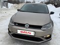 2017 Volkswagen Polo V Рестайлинг, бежевый, 1000000 рублей
