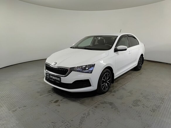 2021 Skoda Rapid II, белый