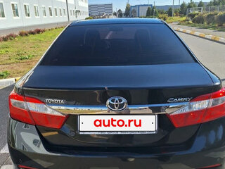 2013 Toyota Camry VII (XV50), чёрный, 1241000 рублей, вид 2