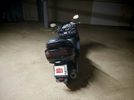 2005 Suzuki Burgman (SkyWave) 400, чёрный, 250000 рублей, вид 4