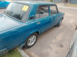 2002 Lada (ВАЗ) 2107, синий, 95000 рублей, вид 4