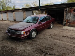 1990 Lincoln Continental VIII, красный, 560000 рублей, вид 2