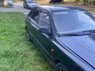 2009 Hyundai Accent ТагАЗ II, чёрный, 250000 рублей, вид 4