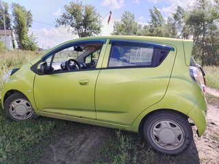 2012 Chevrolet Spark III, зелёный, 670000 рублей, вид 3