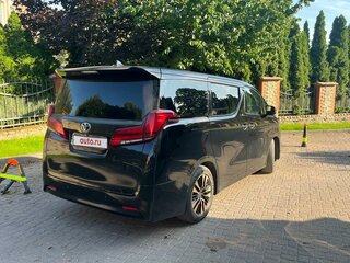 2019 Toyota Alphard III Рестайлинг, чёрный, 4450000 рублей, вид 4