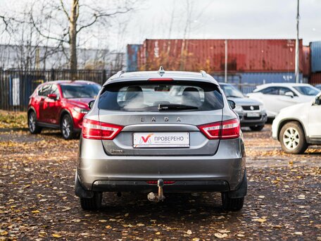 2019 Lada (ВАЗ) Vesta SW I, серый, 880000 рублей, вид 4