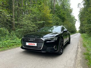 2019 Audi A6 40 TDI V (C8), чёрный, 3800000 рублей, вид 2
