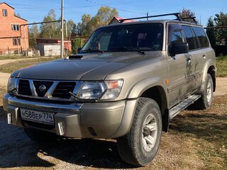 2002 Nissan Patrol V (Y61), серый, 980000 рублей, вид 1