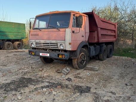 1991 КамАЗ 5511, красный, 450000 рублей, вид 1