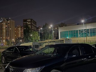 2017 Toyota Camry VII (XV50) Рестайлинг 2, чёрный, 2590000 рублей, вид 5