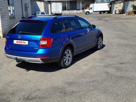 2014 Skoda Octavia Scout III (A7), синий, 1536000 рублей, вид 5