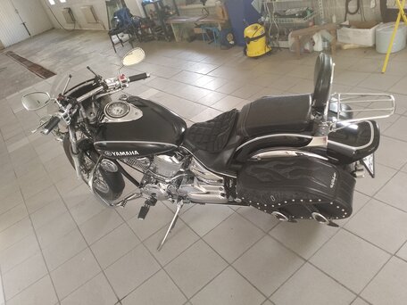 2002 Yamaha XVS1100, чёрный, 565000 рублей, вид 1