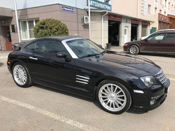 2004 Chrysler Crossfire, чёрный - вид 12