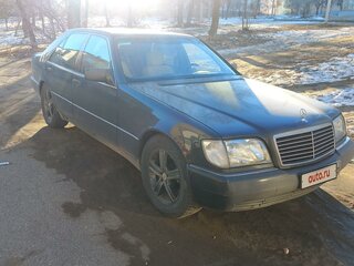1992 Mercedes-Benz S-Класс 400 Long III (W140), чёрный, 1400000 рублей, вид 2