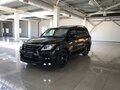 2015 Lexus LX 570 III Рестайлинг, чёрный - вид 2