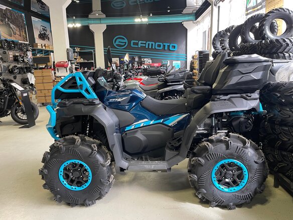 2025 CFMoto CFORCE 1000 MV, синий - вид 6
