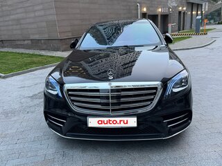 2017 Mercedes-Benz S-Класс 400 d Long VI (W222, C217) Рестайлинг, чёрный, 3500000 рублей, вид 1