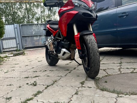 2011 Ducati Multistrada 1200, красный, 650000 рублей, вид 1