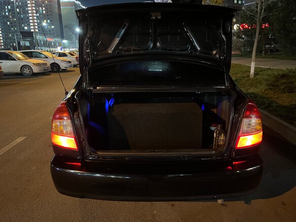 2007 Hyundai Accent ТагАЗ II, чёрный, 500000 рублей - вид 9