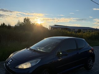 2010 Peugeot 207 I Рестайлинг, синий, 310000 рублей, вид 1
