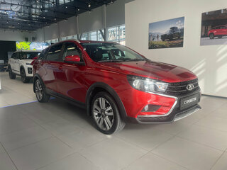 2021 Lada (ВАЗ) Vesta SW Cross I, красный, 1080000 рублей, вид 3