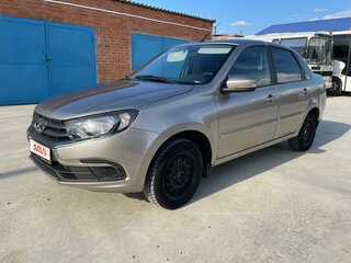2019 Lada (ВАЗ) Granta I Рестайлинг, серый, 710000 рублей, вид 2