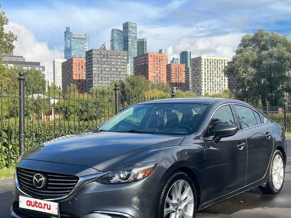2016 Mazda 6 III (GJ) Рестайлинг, серый, 1600000 рублей - вид 1