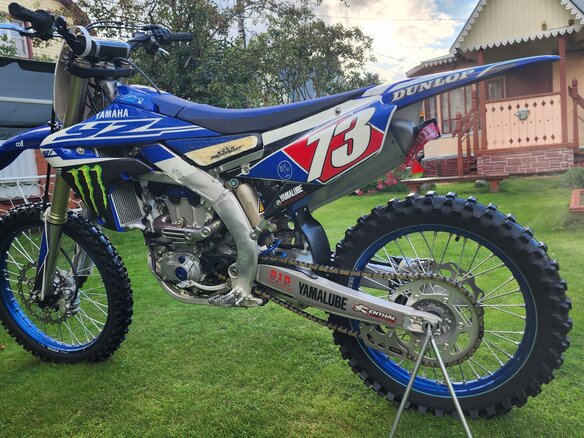 2020 Yamaha YZ250F, синий, 650000 рублей - вид 5