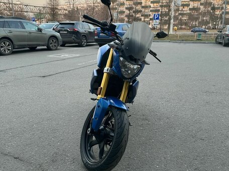2017 BMW G 310 R, синий, 415000 рублей, вид 1