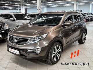 2013 Kia Sportage III, коричневый, 1163000 рублей, вид 1