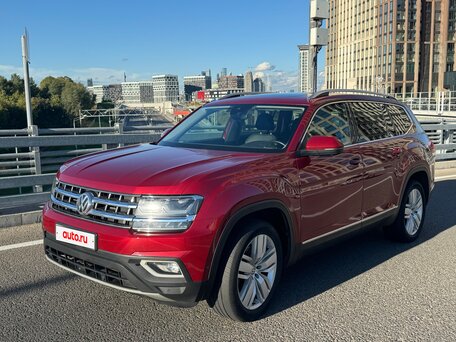 2018 Volkswagen Teramont I, красный, 2950000 рублей, вид 2