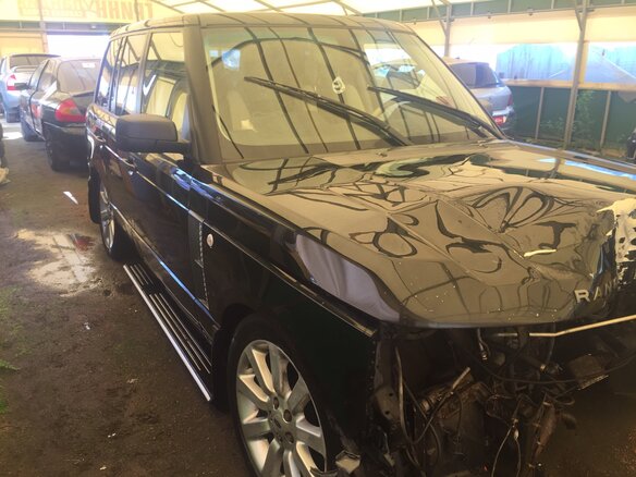 2006 Land Rover Range Rover Supercharged III Рестайлинг, чёрный - вид 4