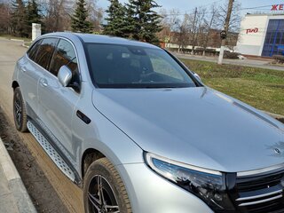 2020 Mercedes-Benz EQC 400 I (N293), серебристый, 6300000 рублей, вид 4
