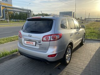 2011 Hyundai Santa Fe II Рестайлинг, серебристый, 800000 рублей, вид 3