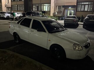2009 Lada (ВАЗ) Priora I, белый, 180000 рублей, вид 3