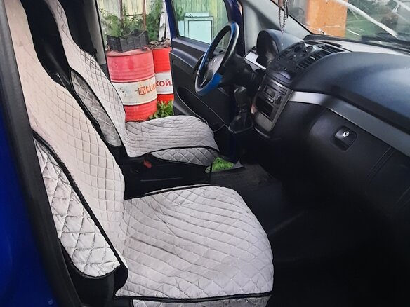 2012 Mercedes-Benz Vito 111 CDI L1 II (W639) Рестайлинг, синий - вид 33
