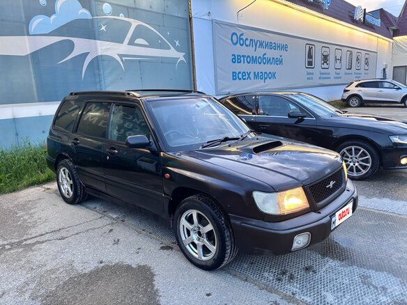 1997 Subaru Forester I, чёрный, 450000 рублей - вид 1