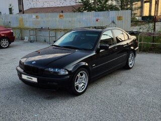 2000 BMW 3 серии 318i IV (E46), чёрный, 350000 рублей, вид 4