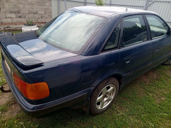 1992 Audi 100 IV (C4), синий, 100000 рублей - вид 16