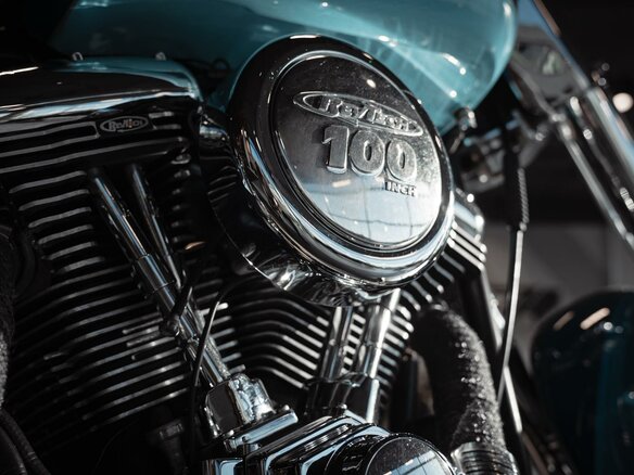 2014 Harley-Davidson Softail Custom, синий, 999999 рублей - вид 13