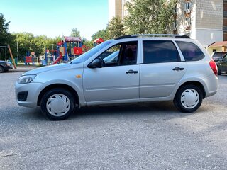 2013 Lada (ВАЗ) Kalina II, серебристый, 305000 рублей, вид 3