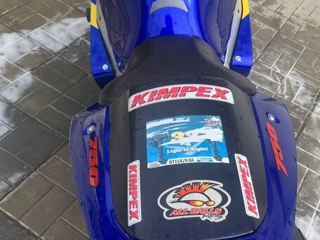 2001 Suzuki GSX-R 750, синий, 450000 рублей, вид 4