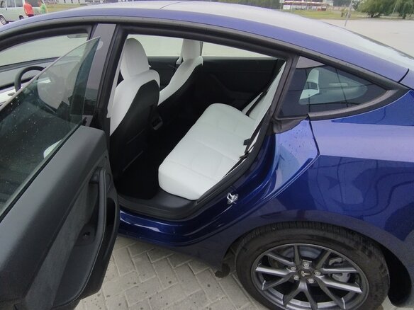 2022 Tesla Model 3 Standart Plus I, синий, 2313336 рублей - вид 19